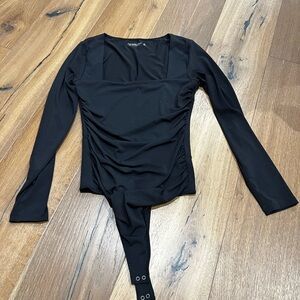 Black Long Sleeve Women's Top